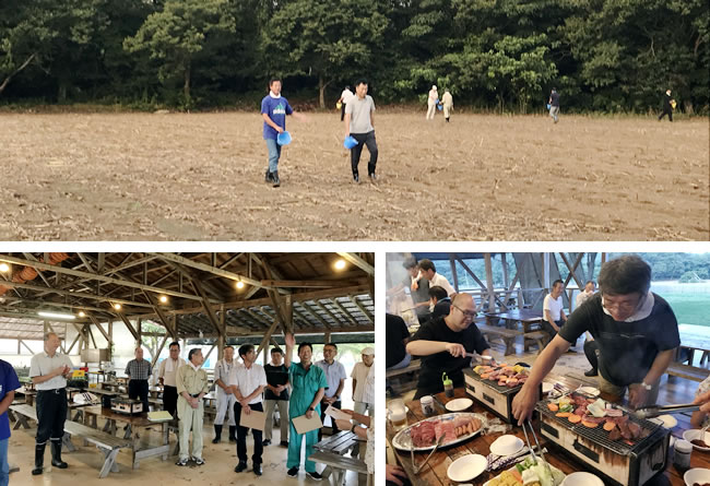 第1100回例会 「そば種まき例会」