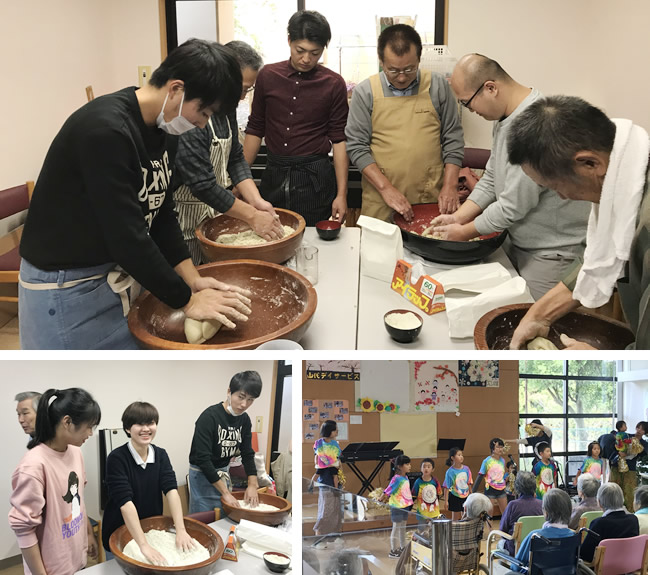 2019年11月24日 第1112回例会　「そば打ち例会」