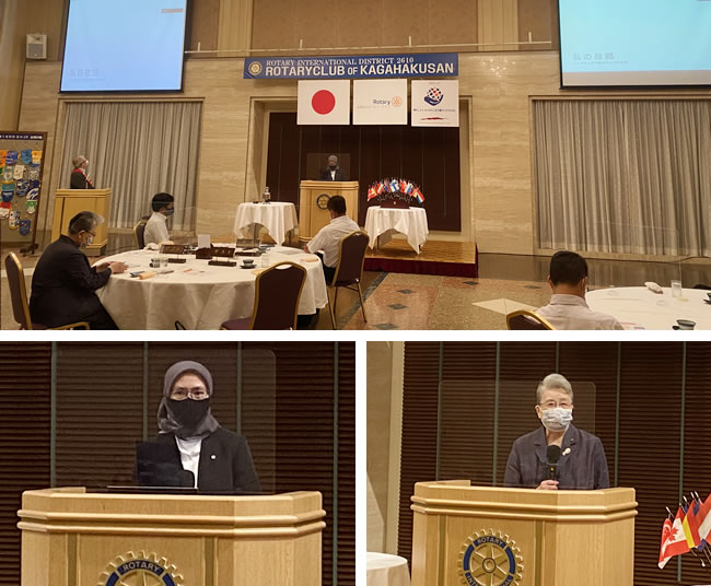 2021年9月21日 第1194回例会「米山奨学生卓話」