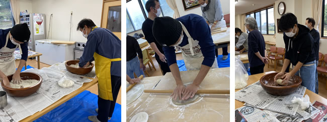 2021年12月5日 第1203回例会「そば打ち例会」