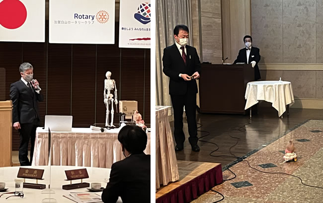 2022年2月15日 第1212回例会「ゲスト卓話」