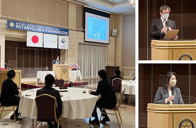 2022年3月8日 第1215回例会「ゲスト卓話」