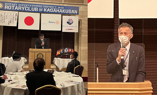 2022年6月14日 第1227回例会「ゲスト卓話」
